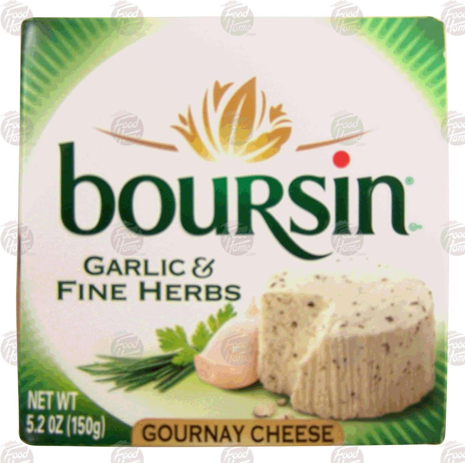 Boursin  gournay cheese w/garlic & fine herbs Full-Size Picture